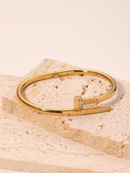 Iced Nail Bangle