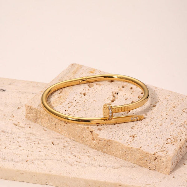 Iced Nail Bangle