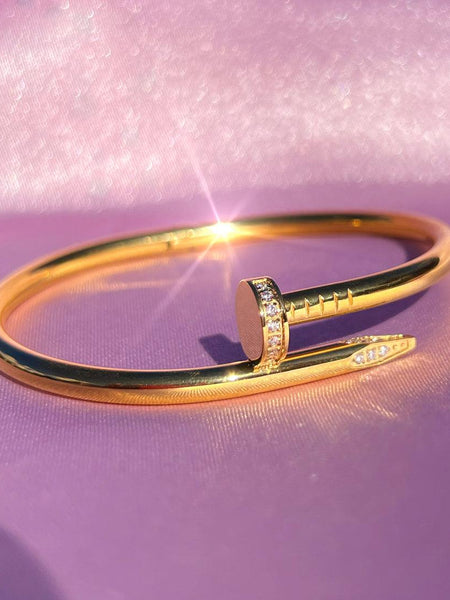 Iced Nail Bangle