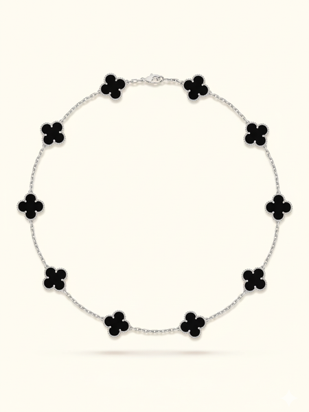 10 Motif Clover Nyaklánc