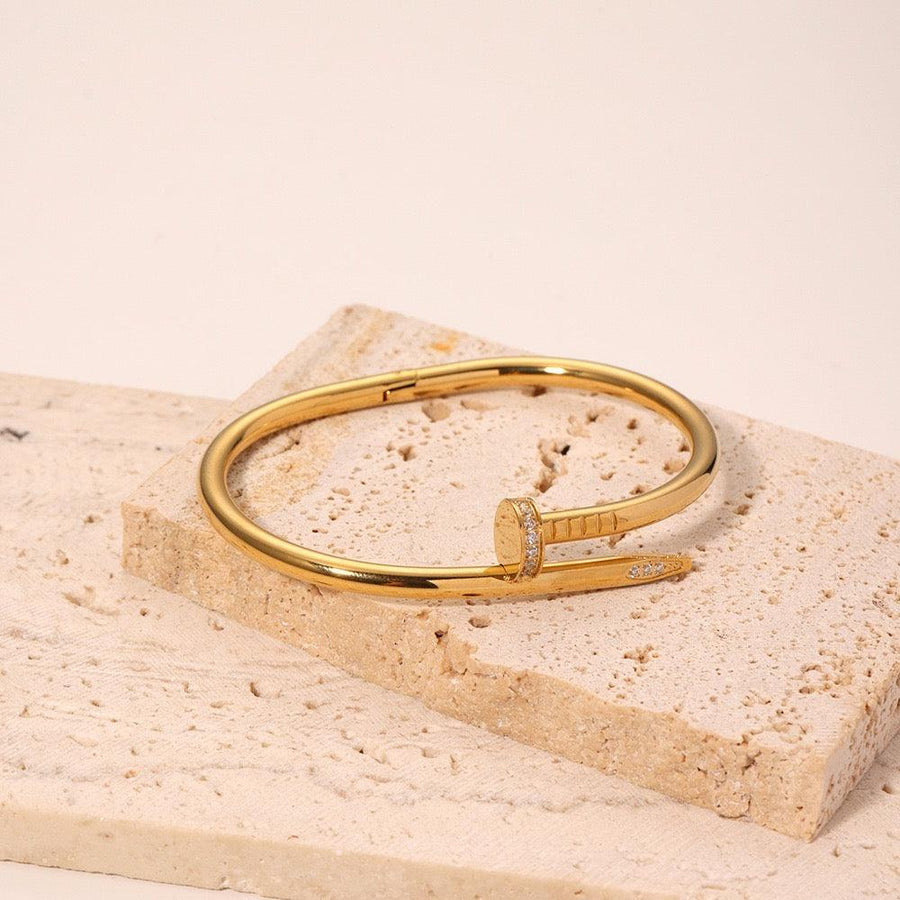 Iced Nail Bangle