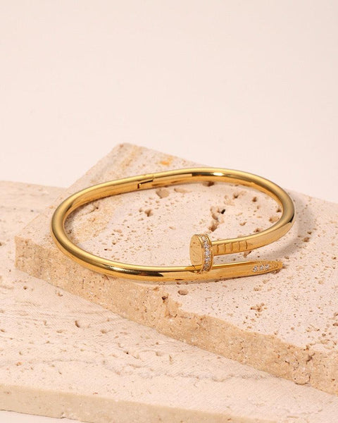 Iced Nail Bangle