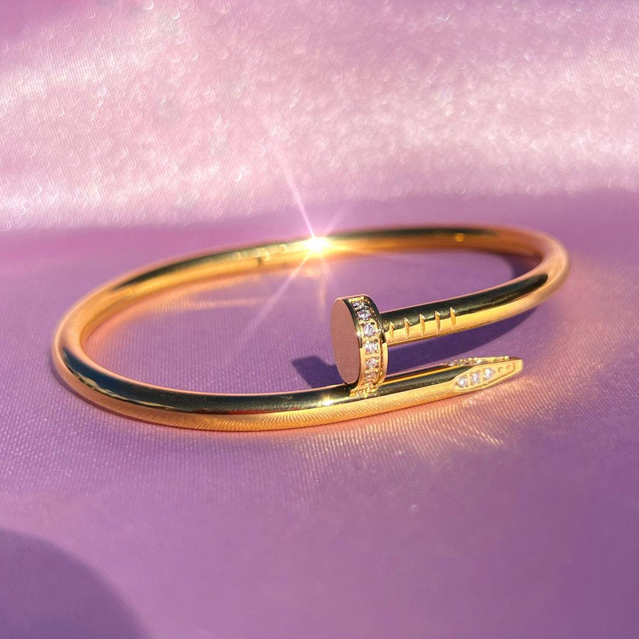 Iced Nail Bangle