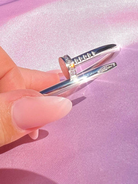 Iced Nail Bangle