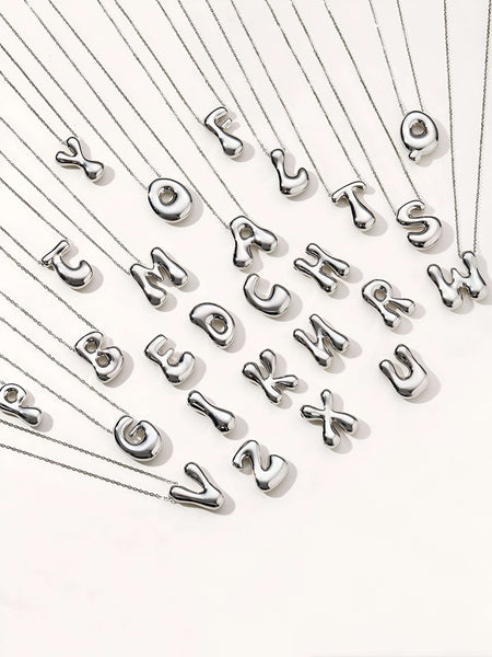 Bubble Initial Nyaklánc
