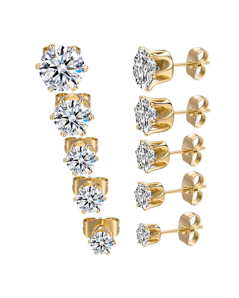 Oval Brill fülbevaló