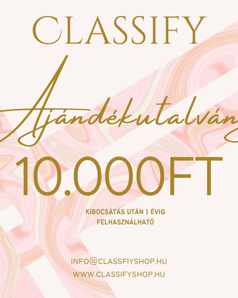 Classify Ajándékutalvány